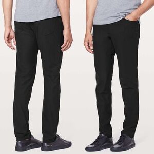 Lululemon ABC Slim *Warpstreme 34/31” In Black